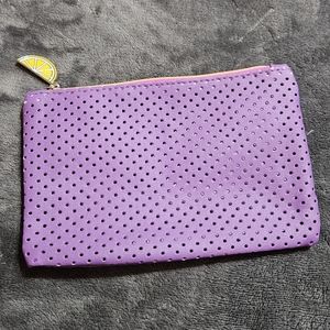 Ipsy Purple Summer Collectible Empty Makeup Bag
